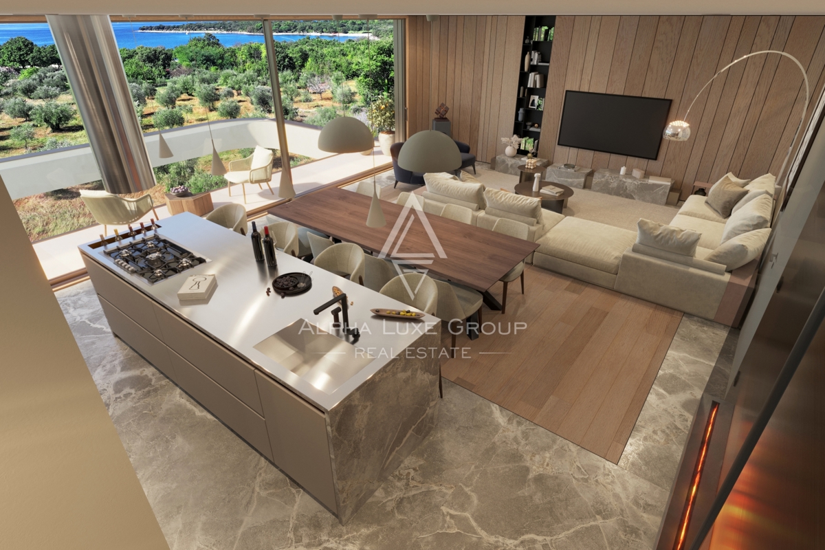 Istra, Poreč – Prestižen penthouse blizu morja