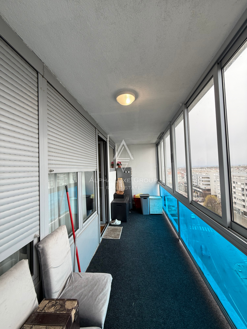 Zagreb, Dubrava – trisobno stanovanje z balkonom