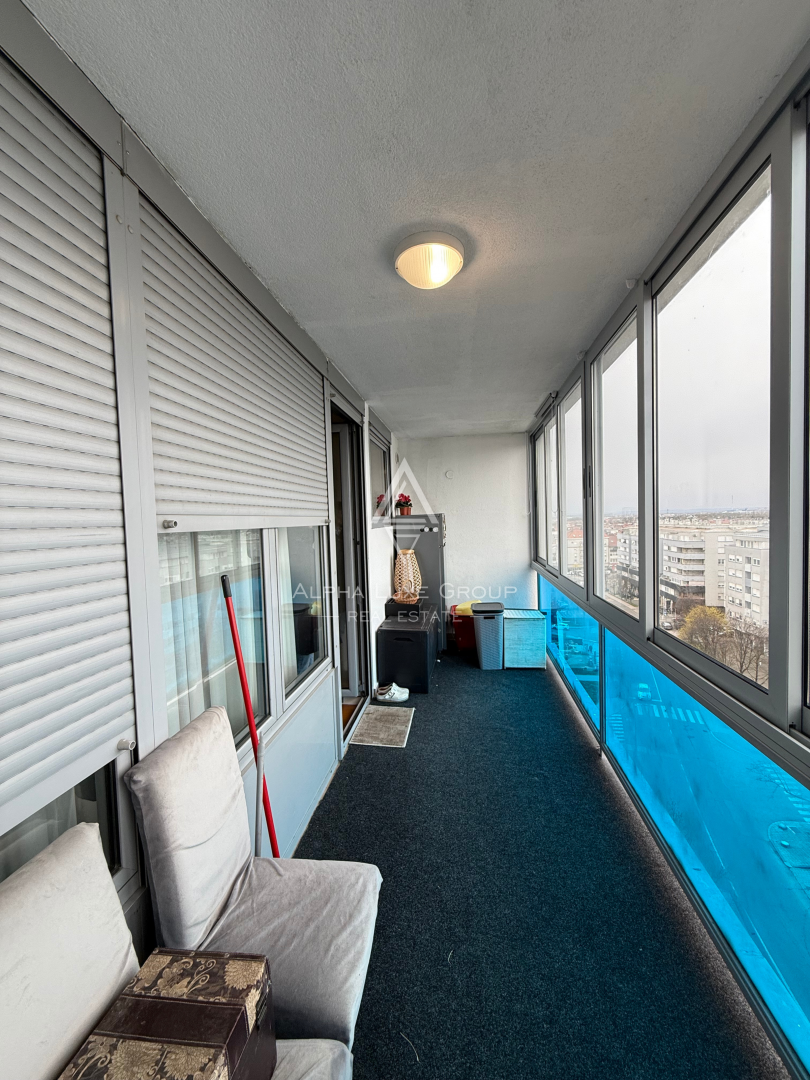 Zagreb, Dubrava – trisobno stanovanje z balkonom