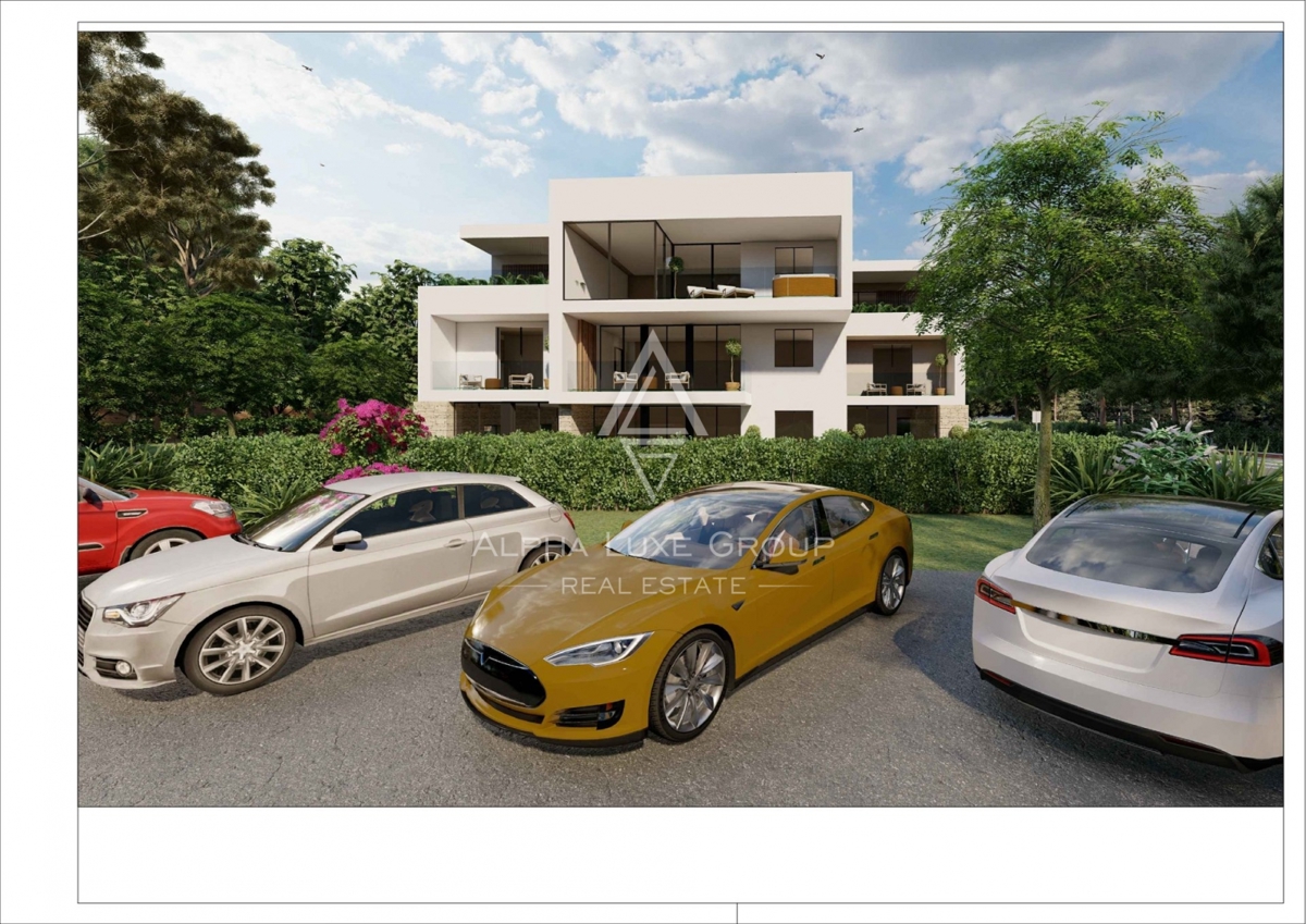 Istra, Poreč: Moderen pritlični apartma blizu morja na prodaj