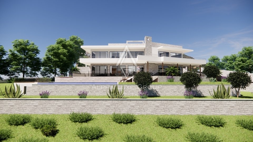 Istra, Ekskluzivna vila z razgledom na morje - Nova gradnja