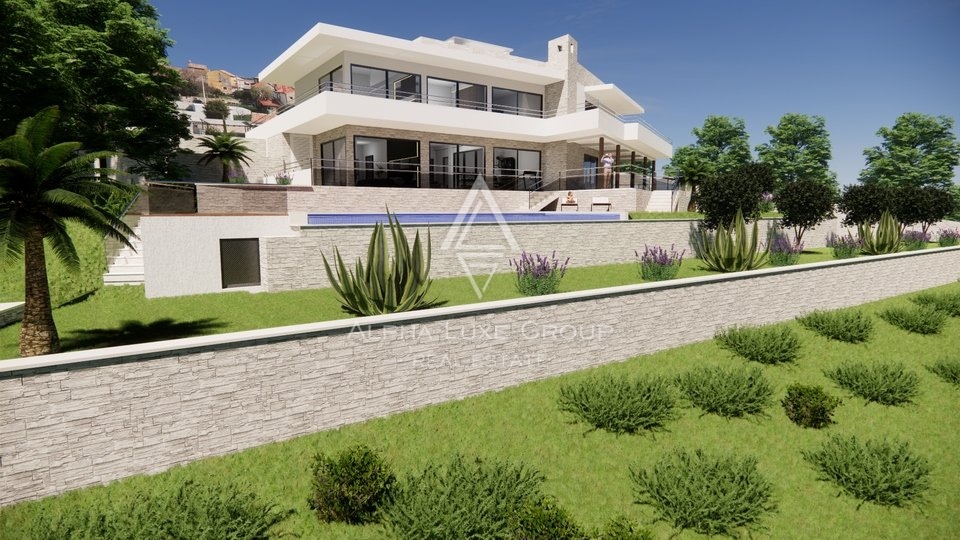 Istra, Ekskluzivna vila z razgledom na morje - Nova gradnja