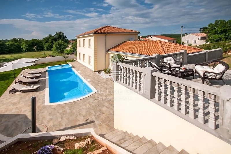 Čudovita posest z bazenom v Barbanu, Istra - Čaka vas idilično zatočišče