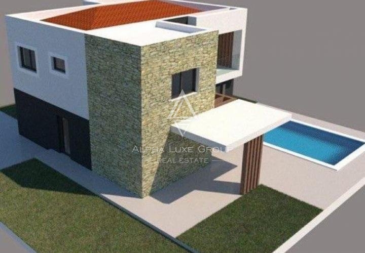 Čudovita vila z bazenom in pogledom na morje, Istra, Marčana