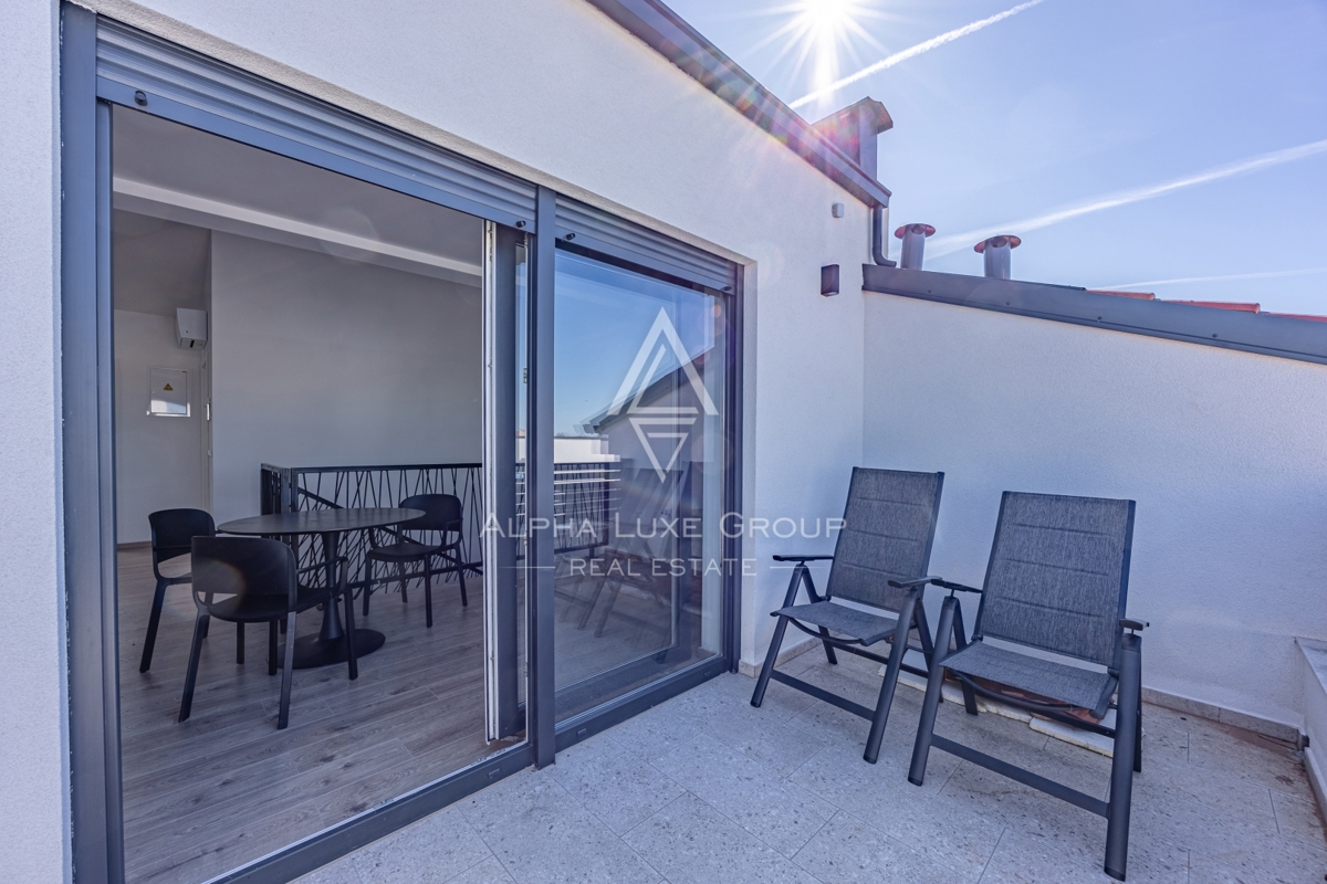 Rovinj, Istra – Prostoren dupleks, moderen dizajn