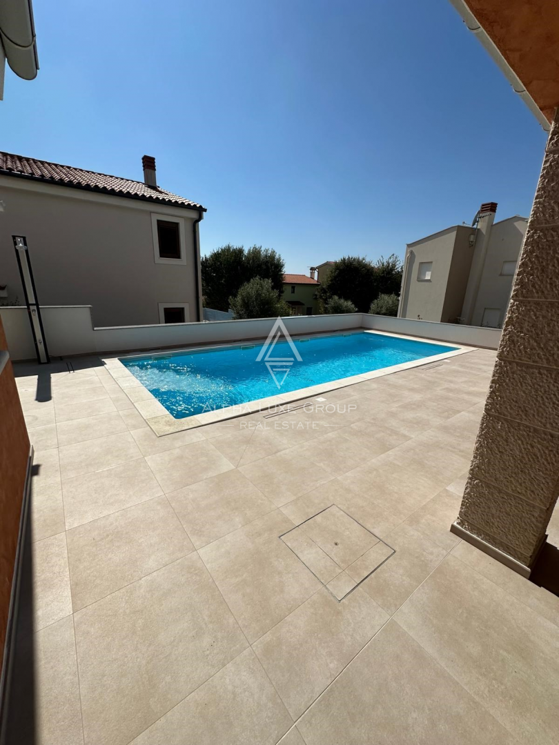 Betiga, Istra: Vila z bazenom, kuhinjo in razgledom