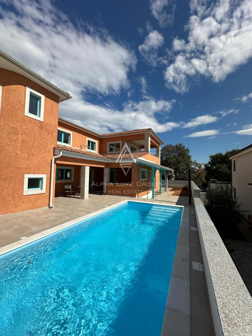 Betiga, Istra: Vila z bazenom, kuhinjo in razgledom