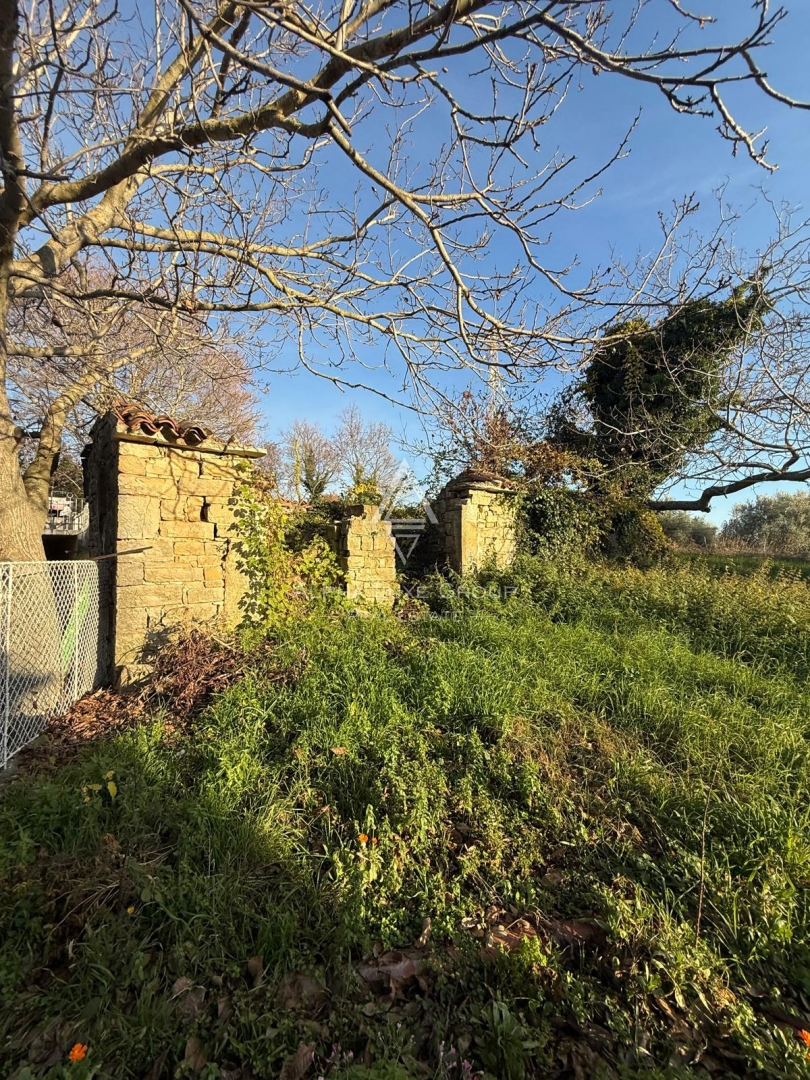 Istra, Krasica: Kamnita hiša s pogledom na morje