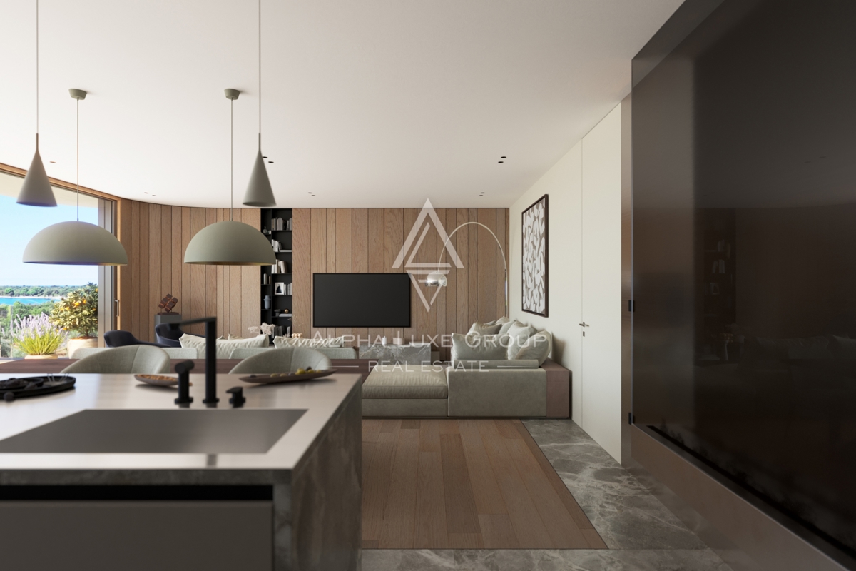 Istra, Poreč – Penthouse s strešno teraso