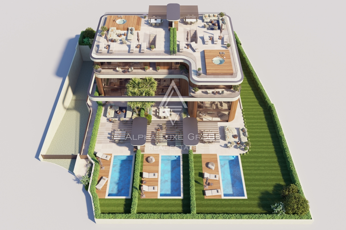 Istra, Poreč – Penthouse s strešno teraso