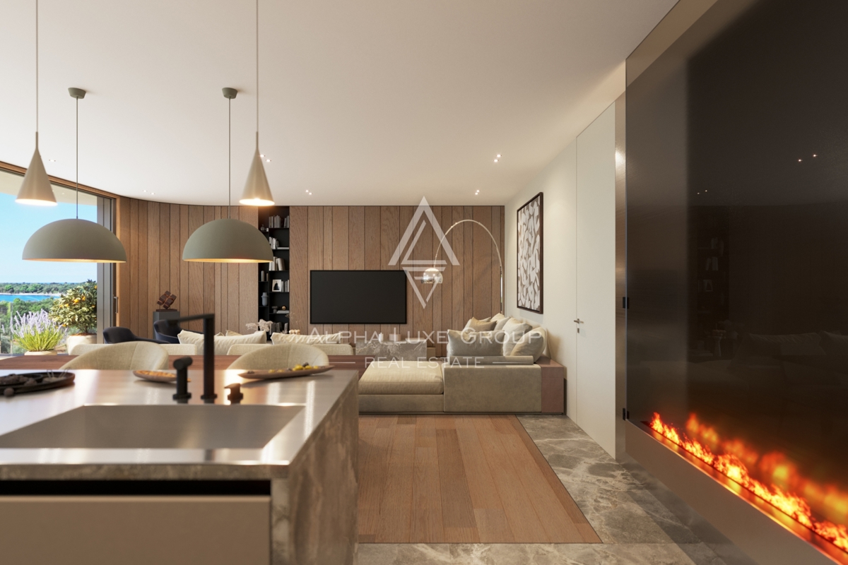 Istra, Poreč – Penthouse s strešno teraso