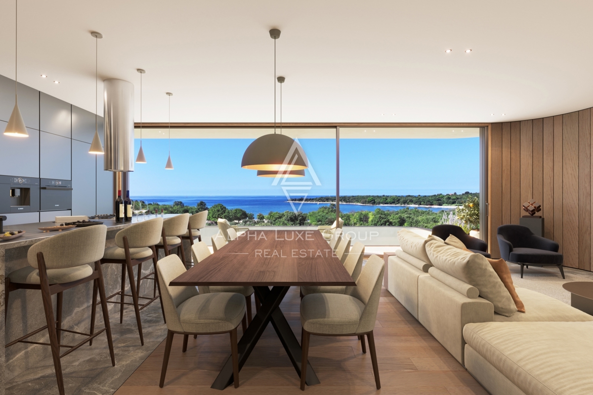 Istra, Poreč – Penthouse s strešno teraso