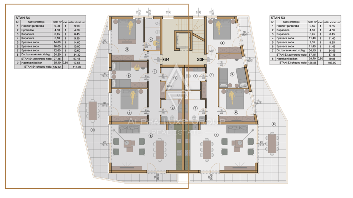Istra, Pula: Stanovanje 1 nadstropje pogled morje