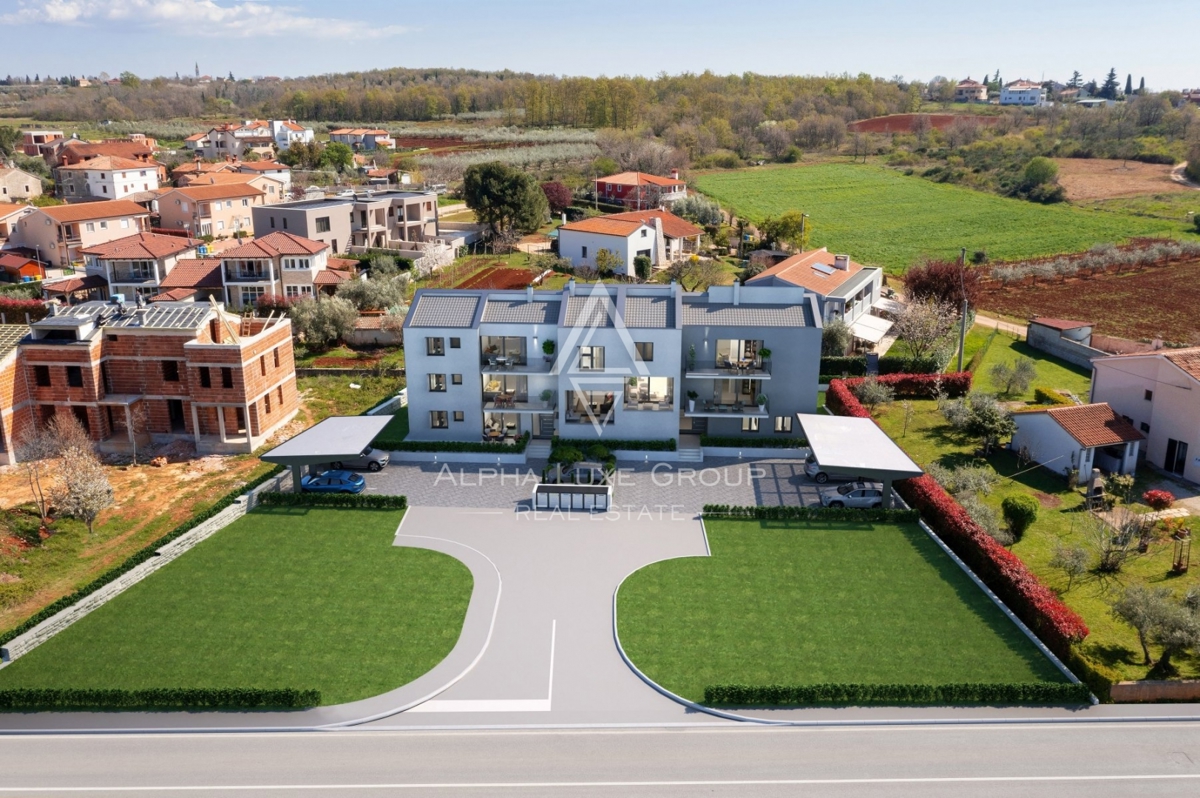 Istra, Poreč - Pritlično stanovanje z vrtom v mirnem okolju