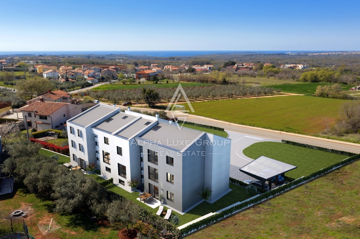 Istra, Poreč - Pritlično stanovanje z vrtom v mirnem okolju