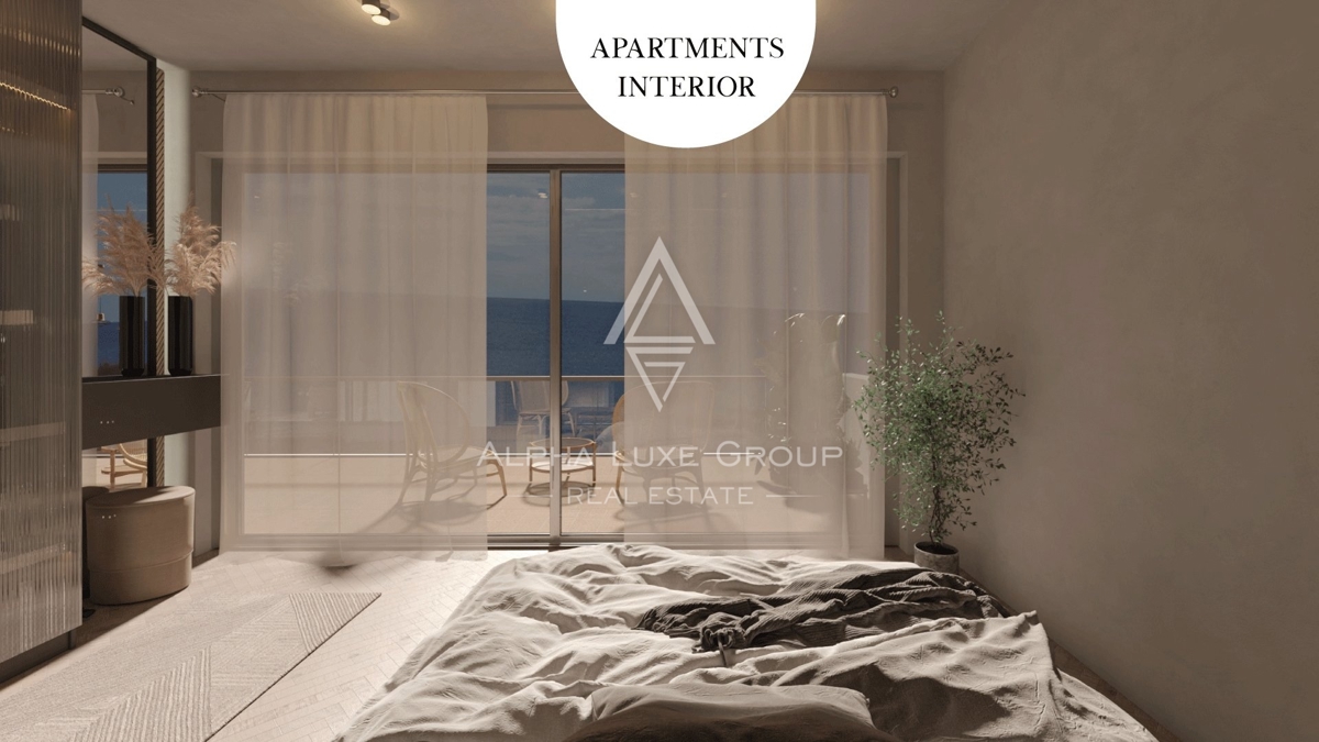 Istra, Lovrečica: Premierni apartma s pogledom na morje v prvem nadstropju