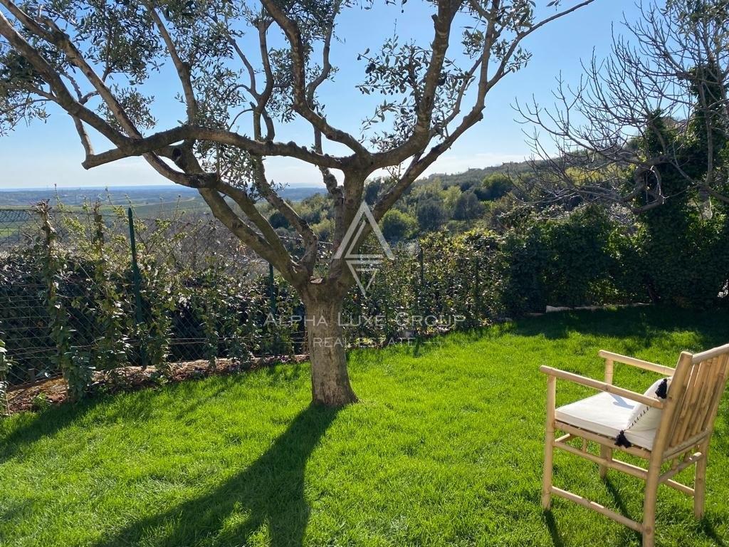 Hiša dvojček s panoramskim pogledom na morje, Brtoniglo in okoliške vinograde, Buje, ISTRA