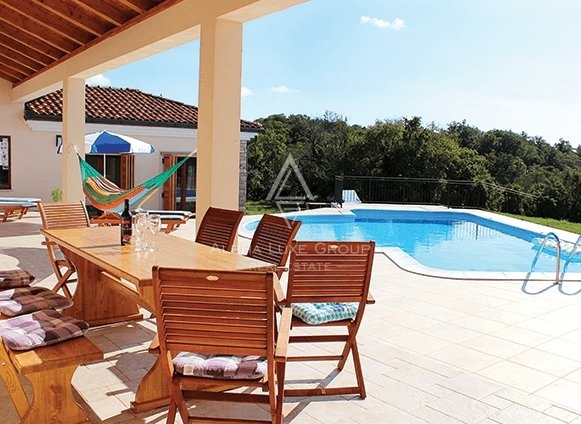 Čudovita Vila z bazenom, Istra, Žminj