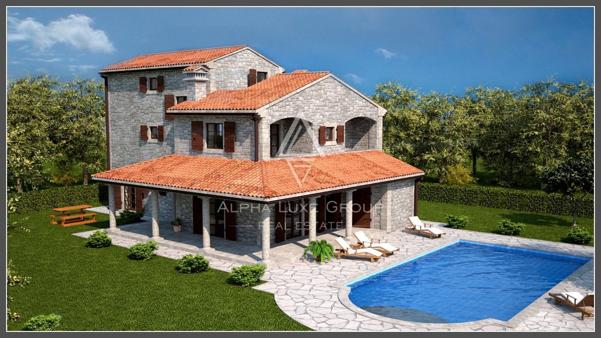Istra, Svetvinčenat, Velik kompleks zemljišč za gradnjo vil