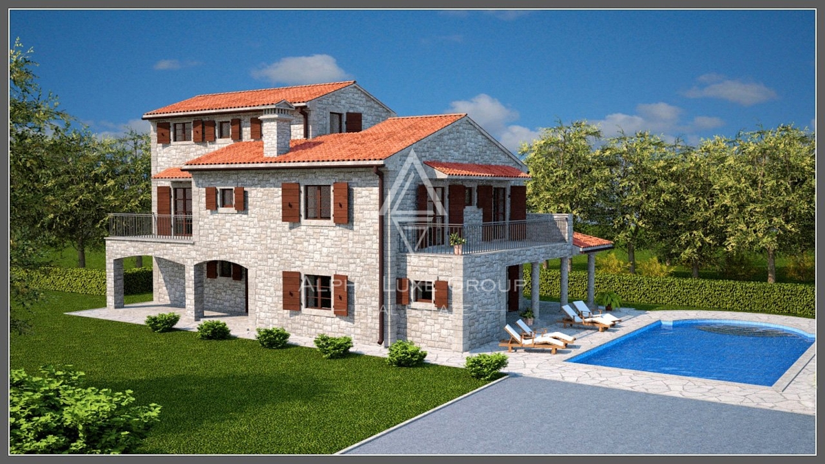 Istra, Svetvinčenat, Velik kompleks zemljišč za gradnjo vil