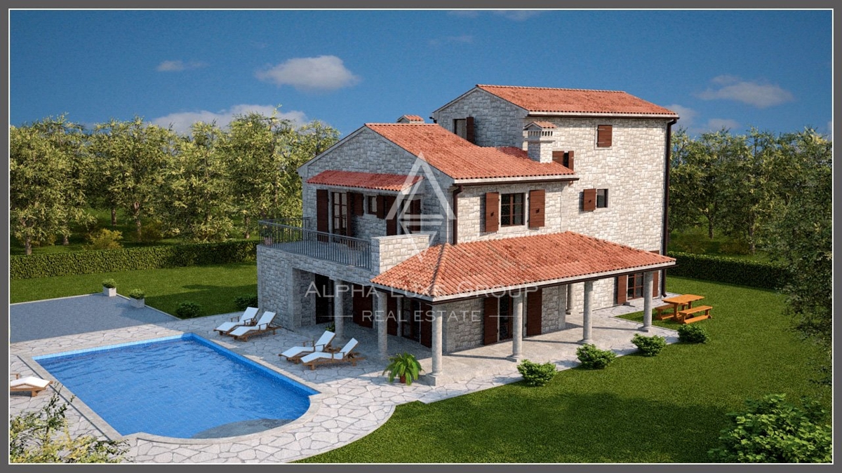 Istra, Svetvinčenat, Velik kompleks zemljišč za gradnjo vil