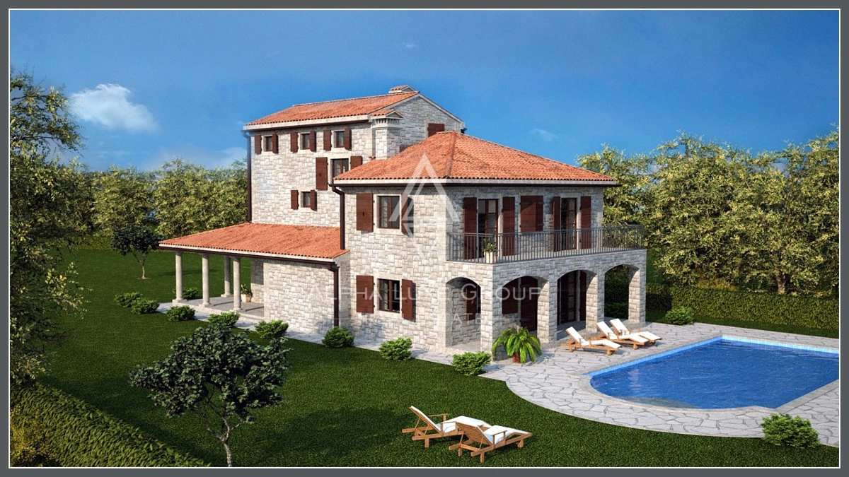 Istra, Svetvinčenat, Velik kompleks zemljišč za gradnjo vil