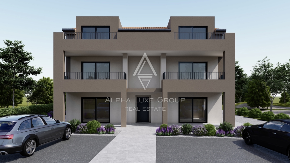 Ladrovići, Istra: Moderni apartmaji s pogledom na morje