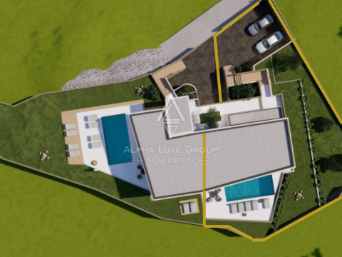 Rovinj, Istra – Luksuzna vila z bazenom in garažo