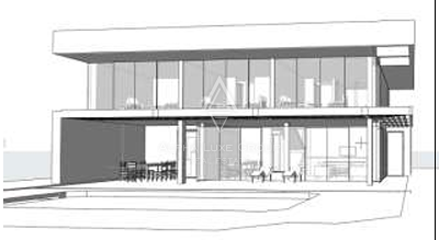 Skitača, Istra: Zemljišče s potrjenim projektom za vilo