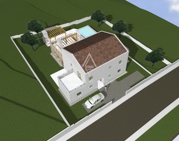 Višnjan, Istra: Zazidljivo zemljišče z razgledom in dovoljenjem