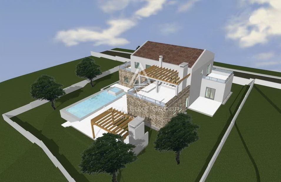 Višnjan, Istra: Zazidljivo zemljišče z razgledom in dovoljenjem