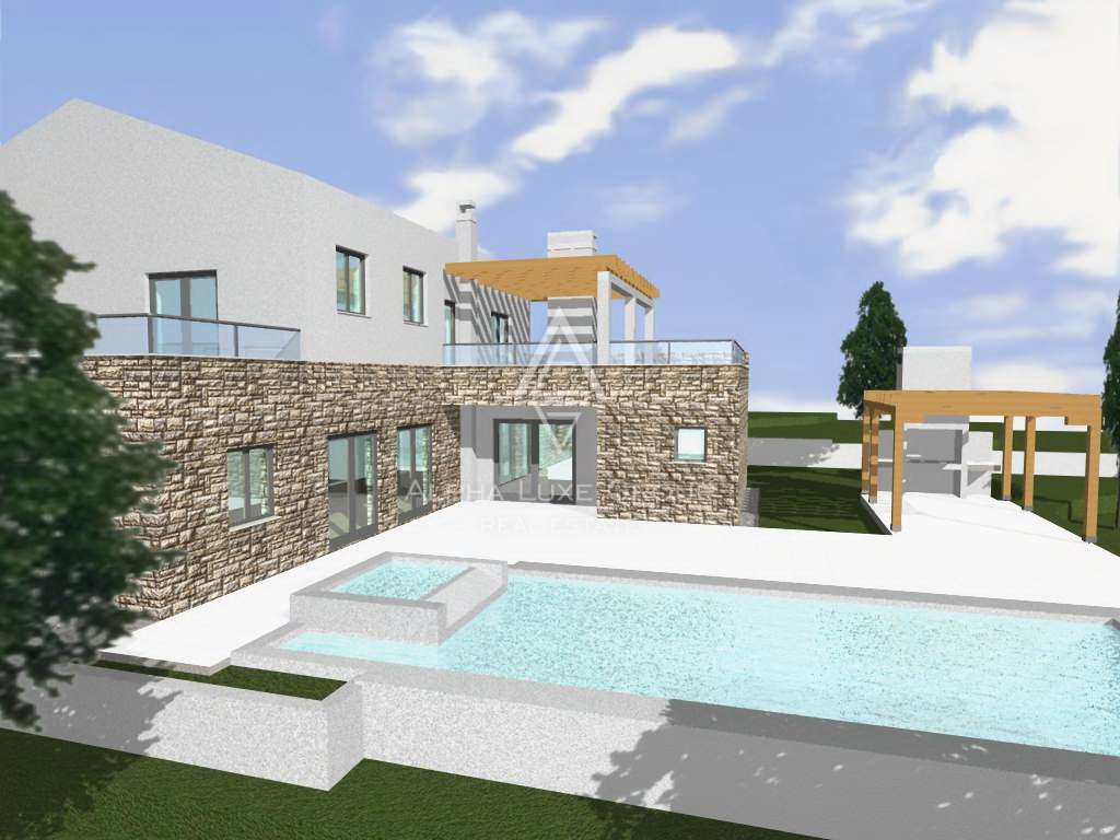 Višnjan, Istra: Zazidljivo zemljišče z razgledom in dovoljenjem