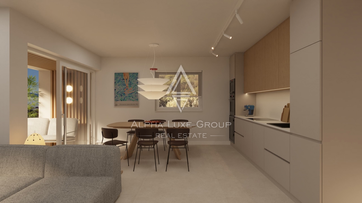 Apartma prva vrsta do morja