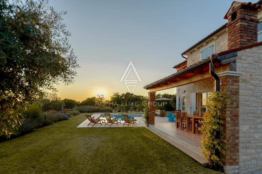 Istra, Sveti Lovreč: Avtentična vila z bazenom