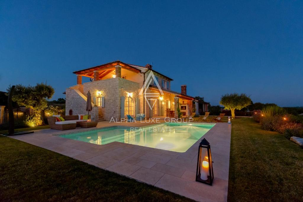 Istra, Sveti Lovreč: Avtentična vila z bazenom