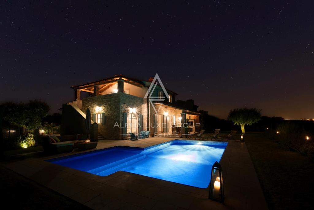 Istra, Sveti Lovreč: Avtentična vila z bazenom