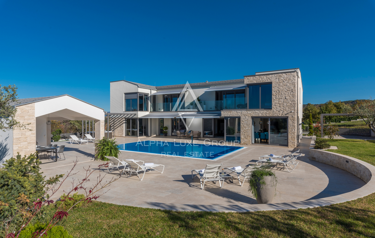 Istra, Motovun: Luksuzna vila s panoramskim pogledom