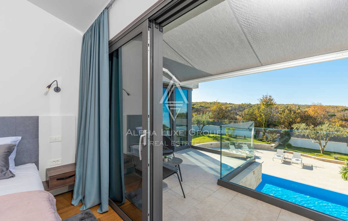 Istra, Motovun: Luksuzna vila s panoramskim pogledom