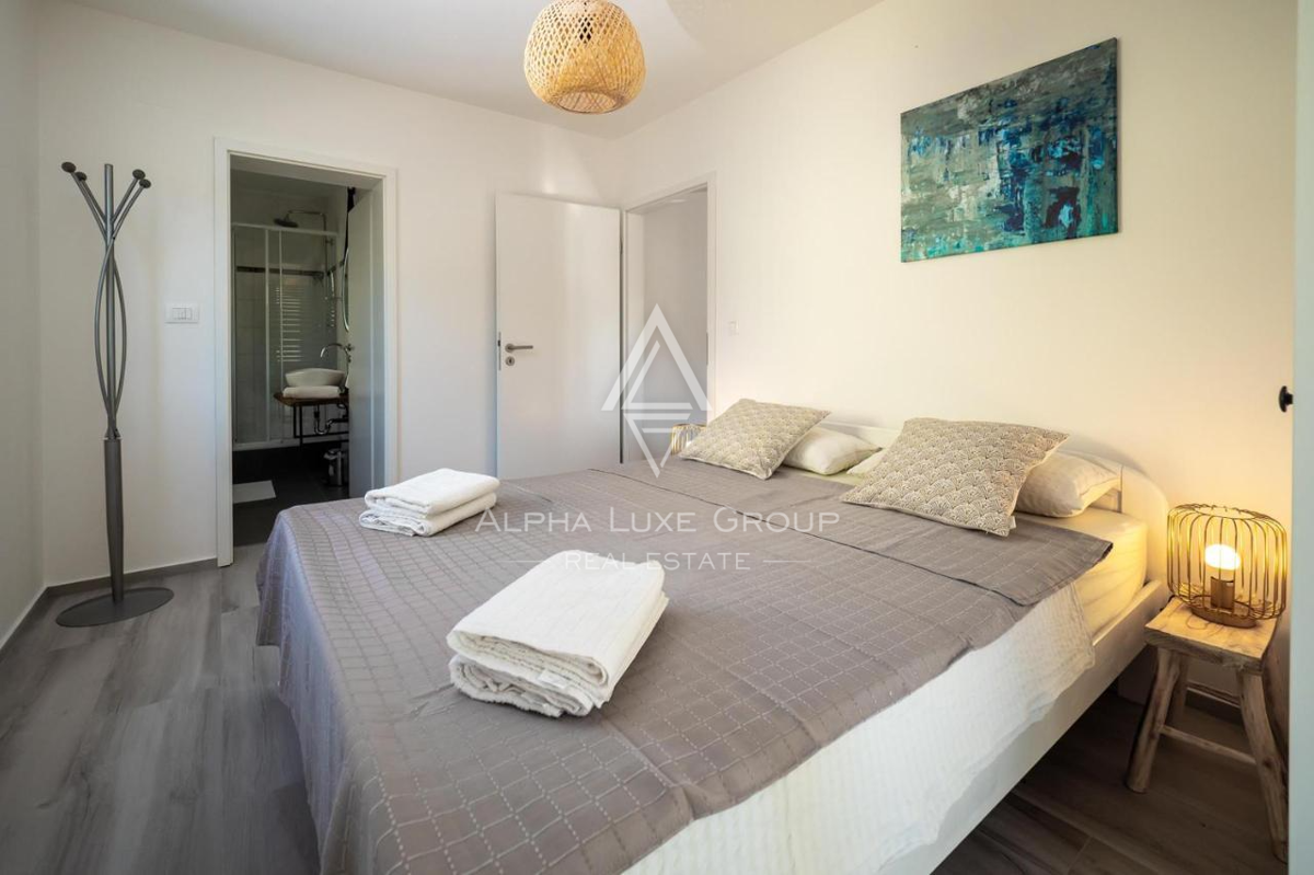 Istra, Banjole: Apartmajska hiša blizu morja