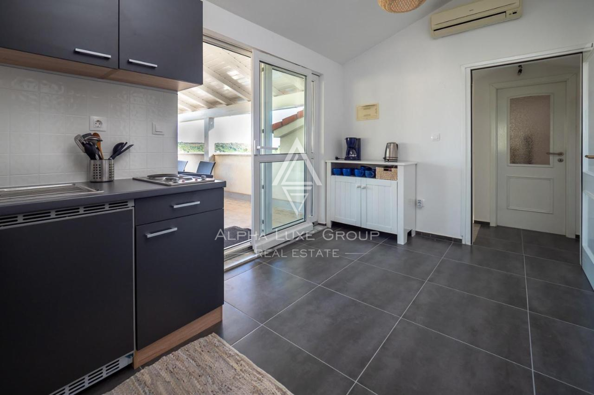 Istra, Banjole: Apartmajska hiša blizu morja