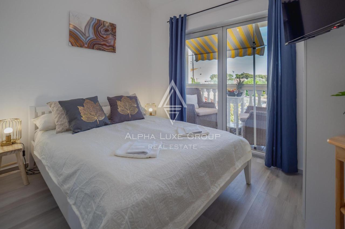 Istra, Banjole: Apartmajska hiša blizu morja