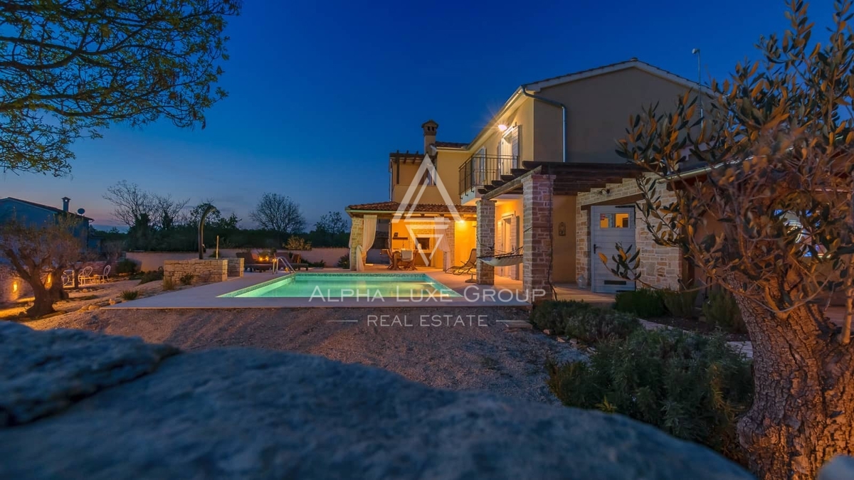 Istra, Vodnjan: Mediteranska hiša z bazenom