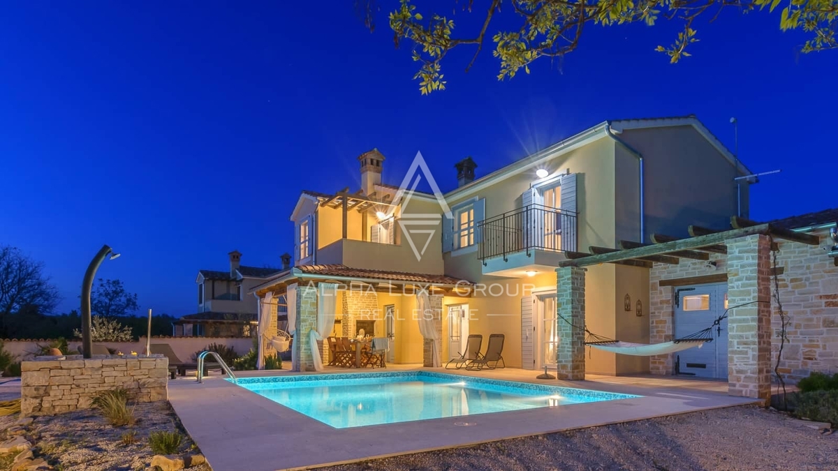 Istra, Vodnjan: Mediteranska hiša z bazenom