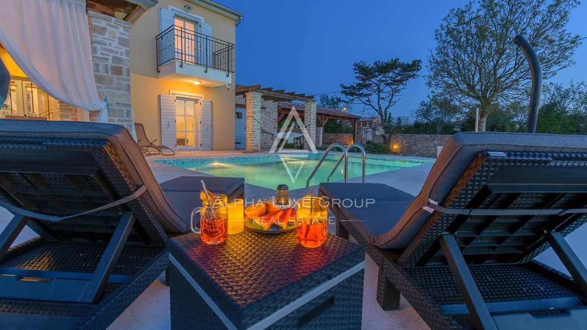 Istra, Vodnjan: Mediteranska hiša z bazenom