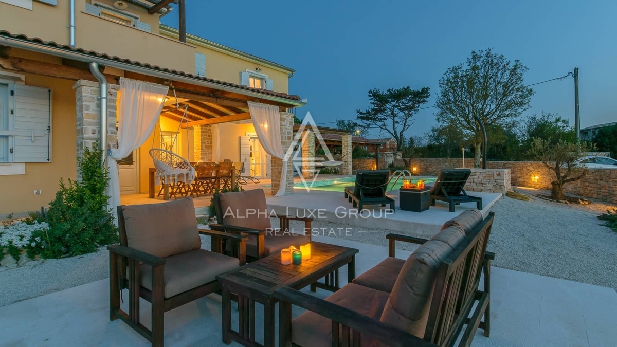 Istra, Vodnjan: Mediteranska hiša z bazenom