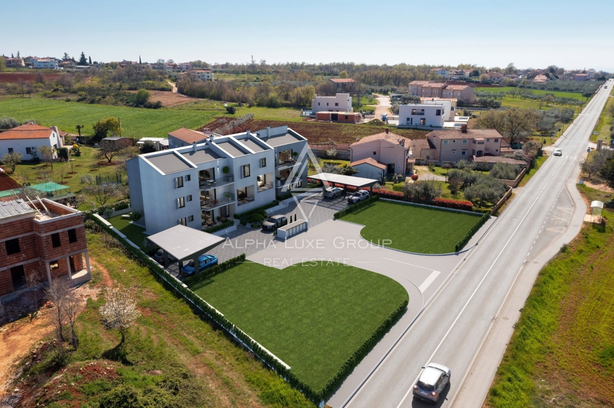 Istra, Poreč - Čudovito dvoetažno stanovanje s pogledom na morje