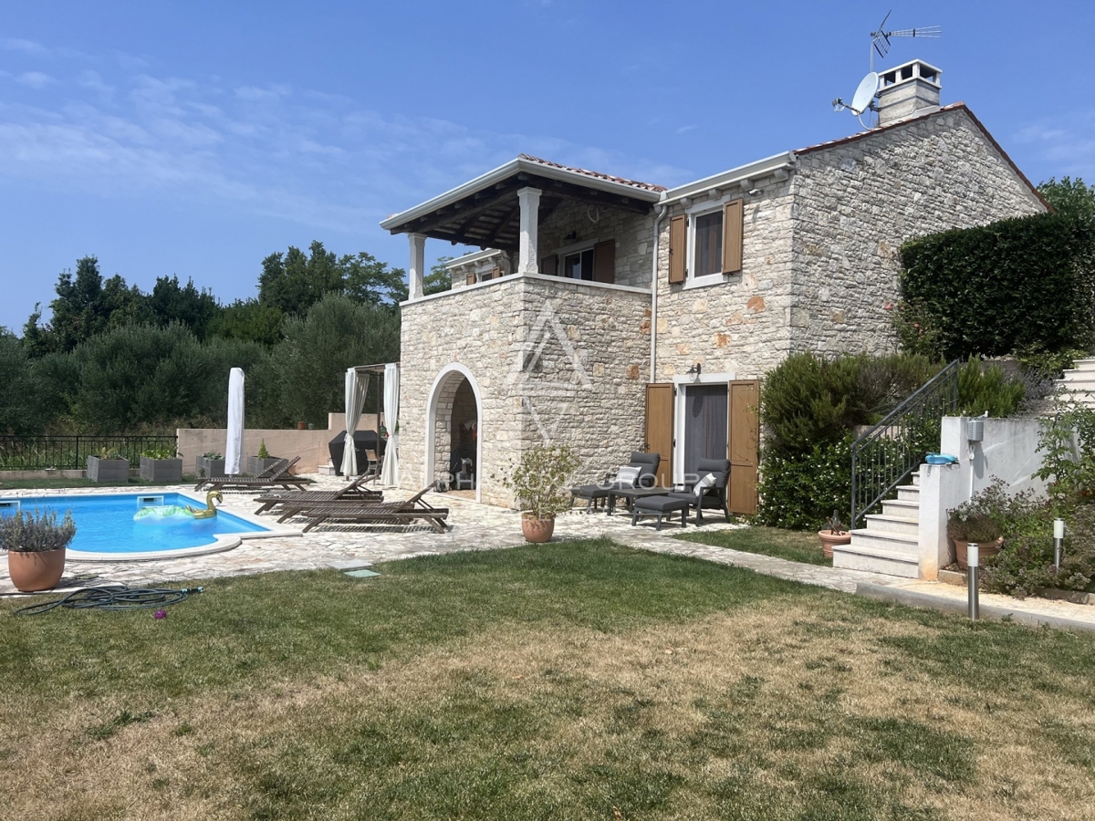 Istra, Buje – Čudovita vila z bazenom in panoramskim razgledom