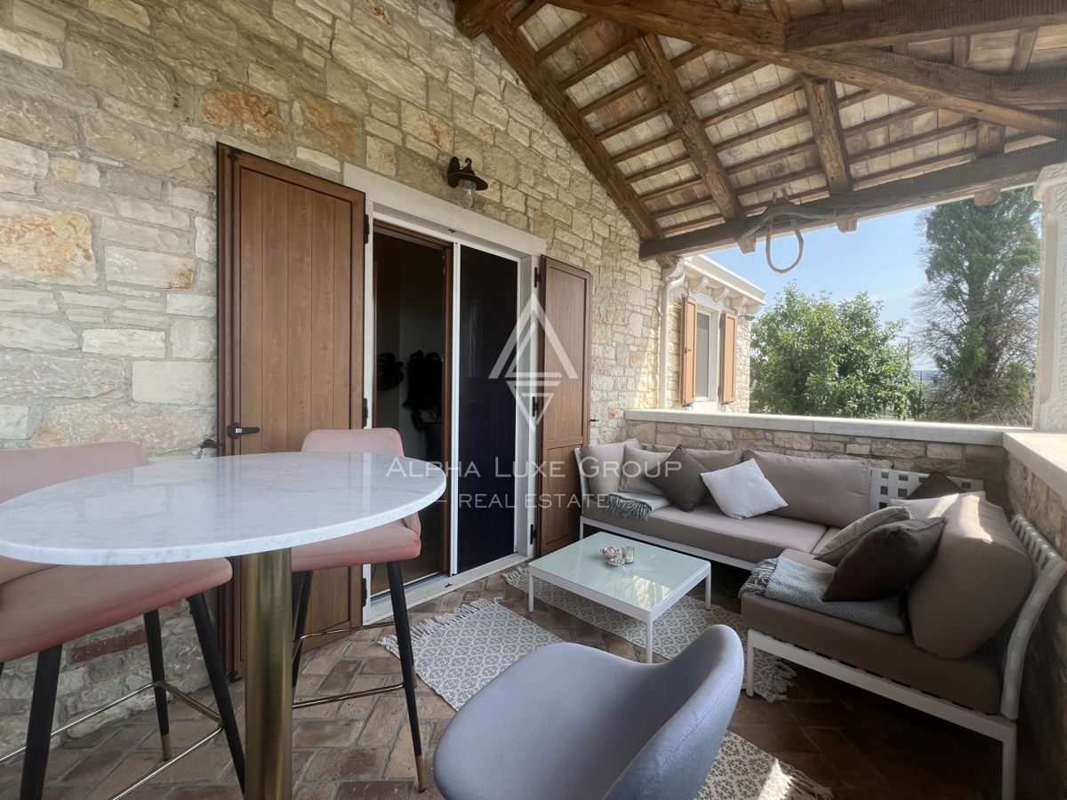 Istra, Buje – Čudovita vila z bazenom in panoramskim razgledom