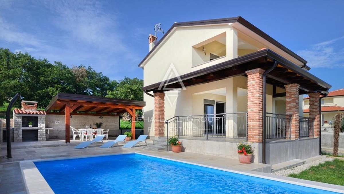 Čudovita vila z bazenom, Istra, Kaštelir