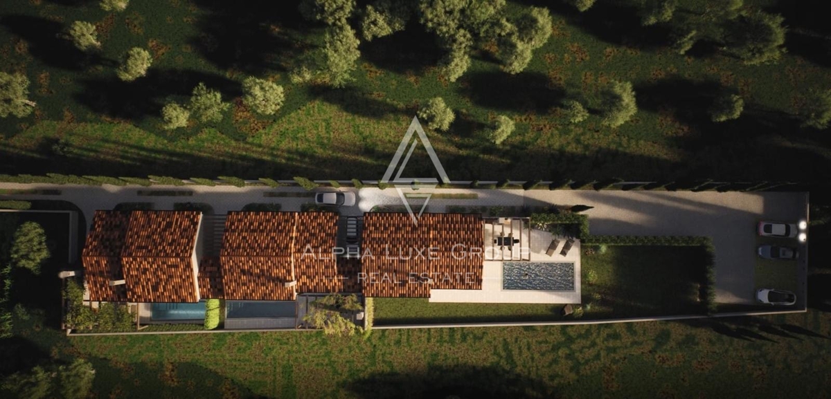 Kaštelir, Istra – Sodobna pritlična hiša v mirnem okolju